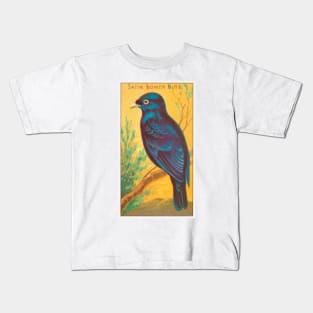 Satin Bower Bird Kids T-Shirt